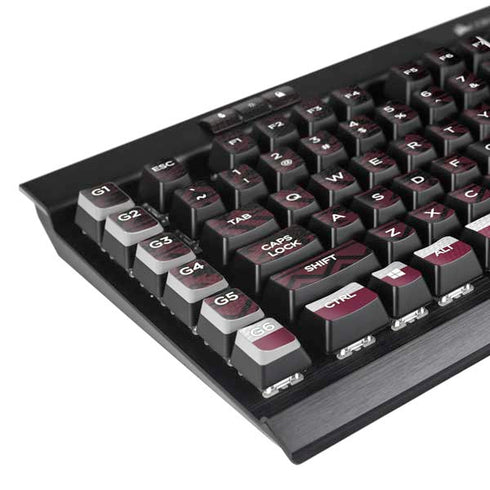 Florida State University Pattern Jersey K95 RGB PLATINUM Mechanical Gaming Keyboard Skin