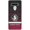 Florida State University Pattern Jersey LG Stylo 6 Clear Case