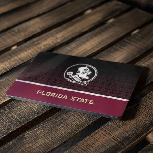 Florida State University Pattern Jersey Apple MacBook Air Skin