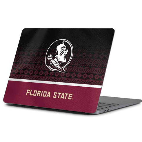 Florida State University Pattern Jersey Apple MacBook Pro 13-inch Skin