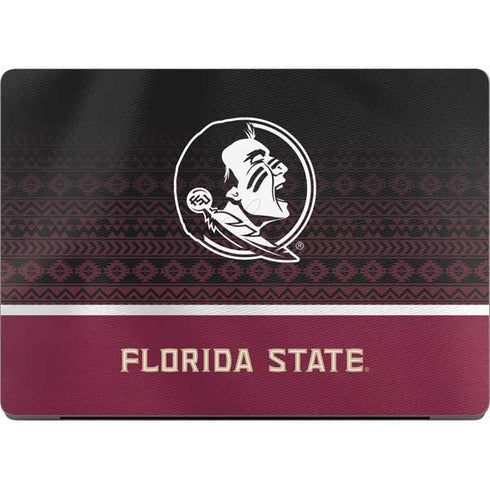 Florida State University Pattern Jersey MacBook Pro 14in (2021-24) Skin