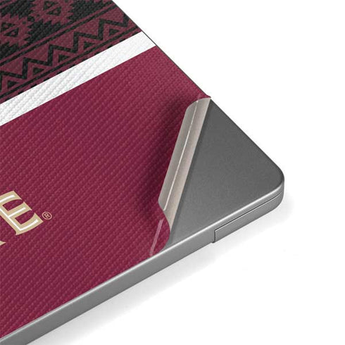 Florida State University Pattern Jersey MacBook Pro 14in (2021-24) Skin