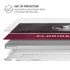Florida State University Pattern Jersey MacBook Pro 16in (2019-20) Case plus Skin