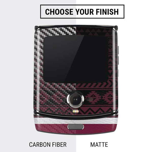 Florida State University Pattern Jersey Motorola RAZR Skin