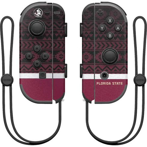 Florida State University Pattern Jersey Nintendo Skins