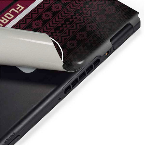Florida State University Pattern Jersey Nintendo Switch Bundle Skin