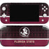 Florida State University Pattern Jersey Nintendo Switch Lite Skin