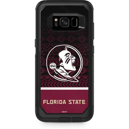 Florida State University Pattern Jersey Otterbox Commuter Galaxy Skin