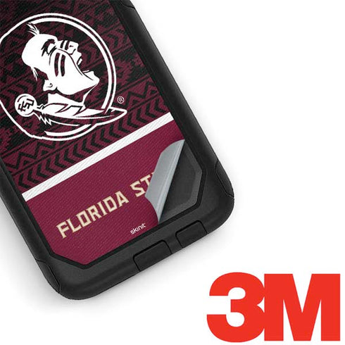 Florida State University Pattern Jersey Otterbox Commuter Galaxy Skin
