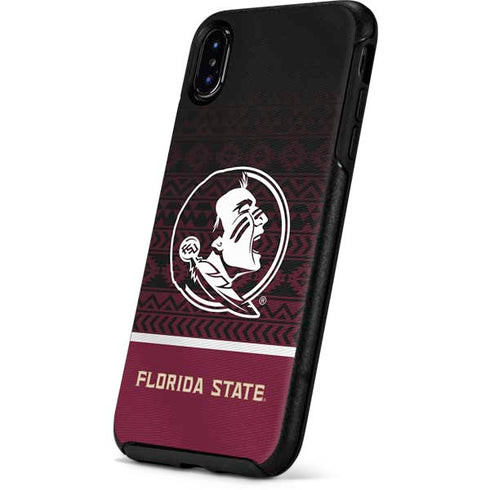 Florida State University Pattern Jersey Otterbox Symmetry iPhone Skin