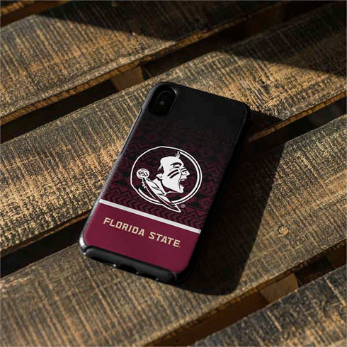 Florida State University Pattern Jersey Otterbox Symmetry iPhone Skin