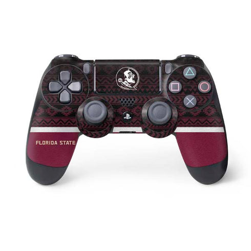 Florida State University Pattern Jersey PS4 Controller Skin