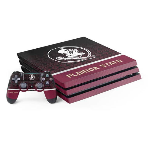 Florida State University Pattern Jersey PS4 Pro Bundle Skin