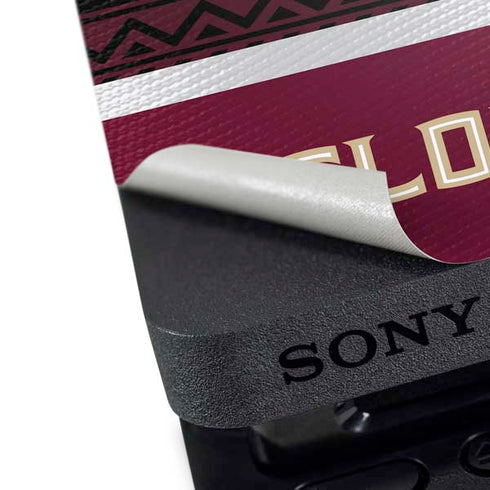 Florida State University Pattern Jersey PS4 Slim Bundle Skin