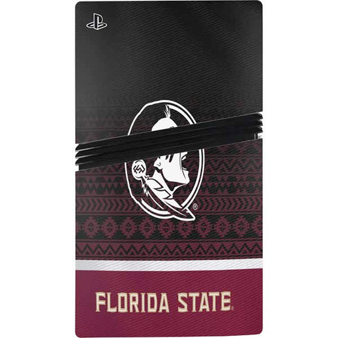 Florida State University Pattern Jersey PS5 Pro Bundle Skin