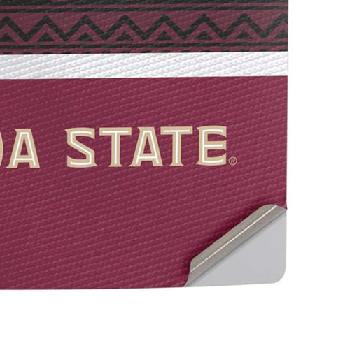 Florida State University Pattern Jersey PS5 Slim Digital Edition Console Skin