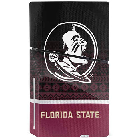 Florida State University Pattern Jersey PS5 Slim Disk Bundle Skin