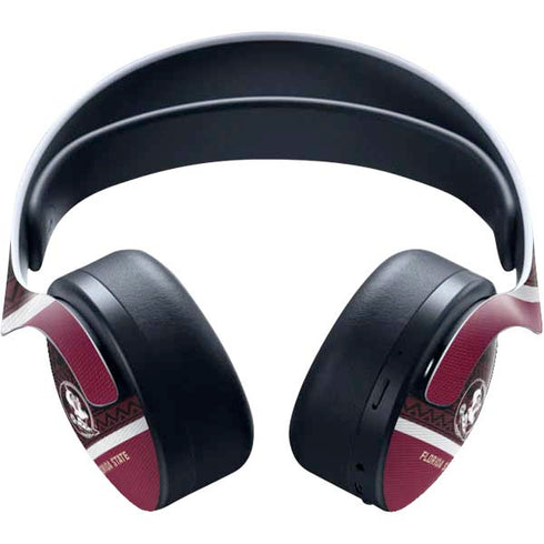 Florida State University Pattern Jersey PULSE 3D Wireless Headset for PS5 Skin