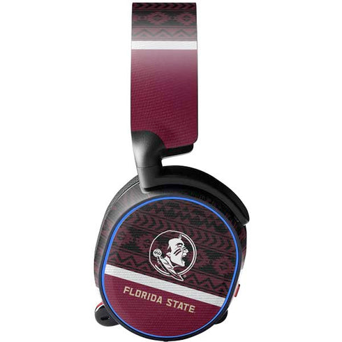Florida State University Pattern Jersey SteelSeries Arctis 5 Skin