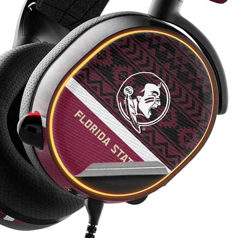 Florida State University Pattern Jersey SteelSeries Arctis 5 Skin