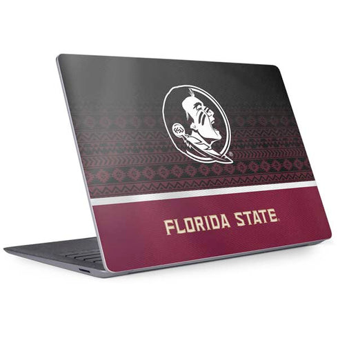 Florida State University Pattern Jersey Surface Laptop 3 13.5in Skin