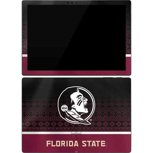Florida State University Pattern Jersey Surface Pro 7 Skin
