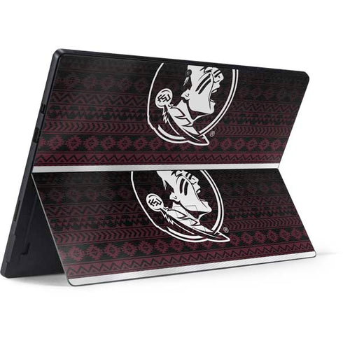 Florida State University Pattern Jersey Surface Pro 7 Skin