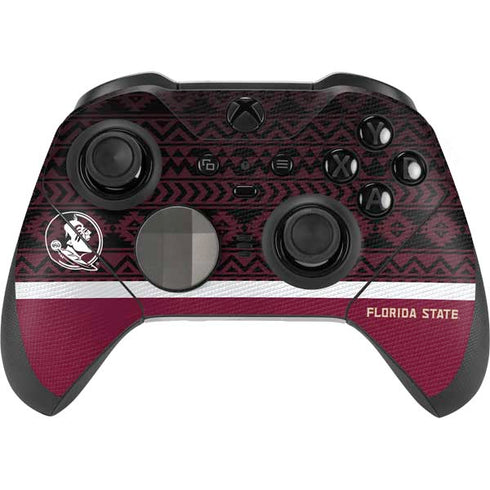 Florida State University Pattern Jersey Xbox Elite Wireless Controller Series 2 Skin