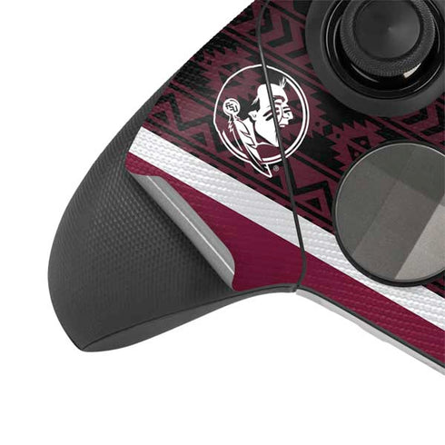 Florida State University Pattern Jersey Xbox Elite Wireless Controller Series 2 Skin
