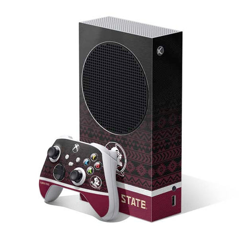 Florida State University Pattern Jersey Xbox Series S Skins