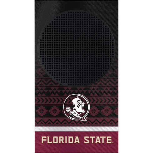 Florida State University Pattern Jersey Xbox Series S Console Skin