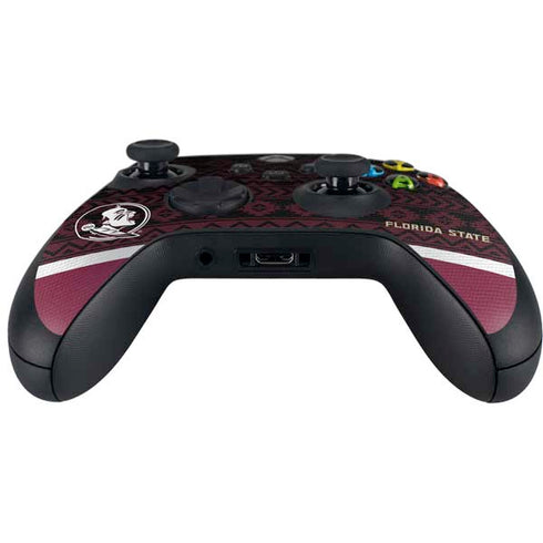 Florida State University Pattern Jersey Xbox Series X Controller Skin