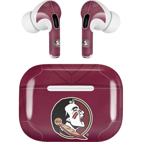 Florida State University Red Jersey Apple AirPods Pro Skin