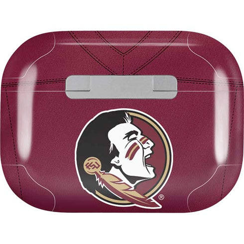 Florida State University Red Jersey Apple AirPods Pro Skin