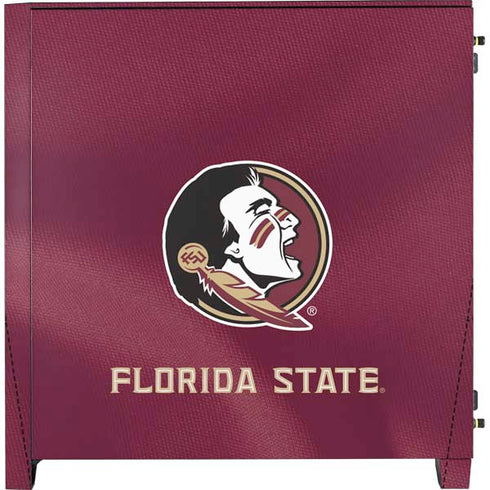 Florida State University Red Jersey Corsair 4000D Tempered Glass Mid-Tower ATX Case Skin