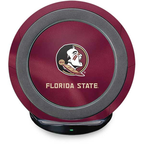 Florida State University Red Jersey Fast Charge Wireless Charging Stand Skin