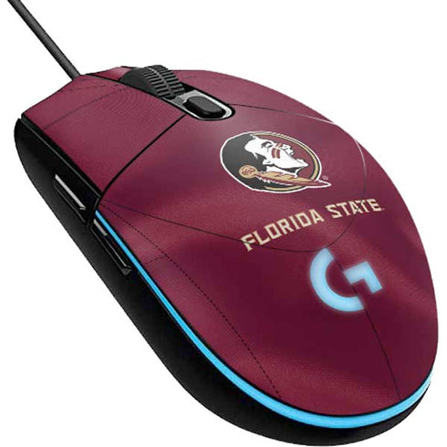 Florida State University Red Jersey G203 Prodigy RGB Wired Gaming Mouse Skin