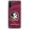 Florida State University Red Jersey Galaxy A10e Clear Case
