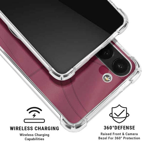 Florida State University Red Jersey Galaxy A13 5G Clear Case