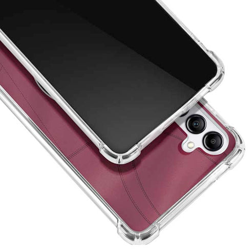 Florida State University Red Jersey Galaxy A14 5G Clear Case
