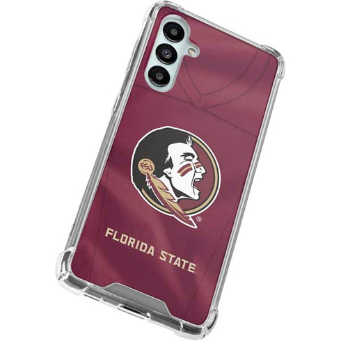 Florida State University Red Jersey Galaxy A16 5G Clear Case