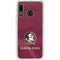 Florida State University Red Jersey Galaxy A20 Clear Case