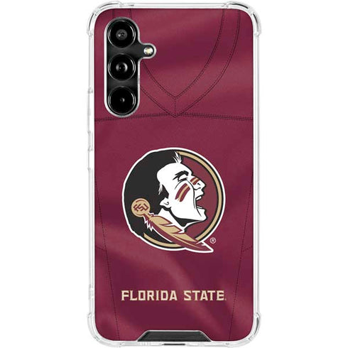 Florida State University Red Jersey Galaxy A54 5G Clear Case