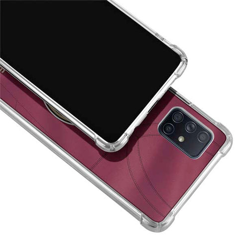 Florida State University Red Jersey Galaxy A71 5G Clear Case
