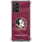 Florida State University Red Jersey Galaxy A72 5G Clear Case