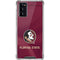 Florida State University Red Jersey Galaxy Note20 5G Clear Case