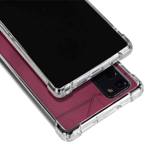 Florida State University Red Jersey Galaxy Note20 5G Clear Case