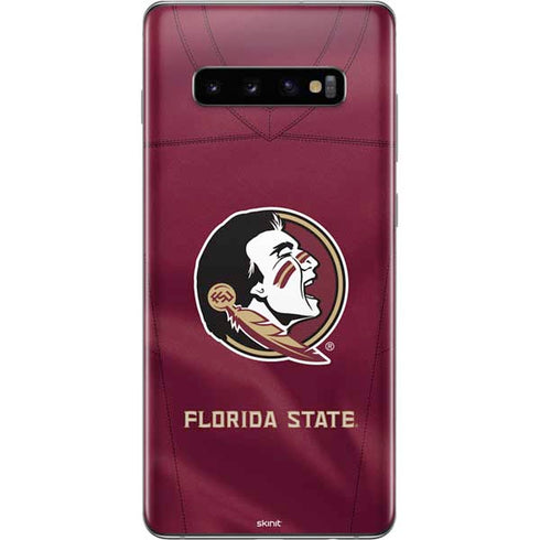Florida State University Red Jersey Galaxy S10 Plus Skin
