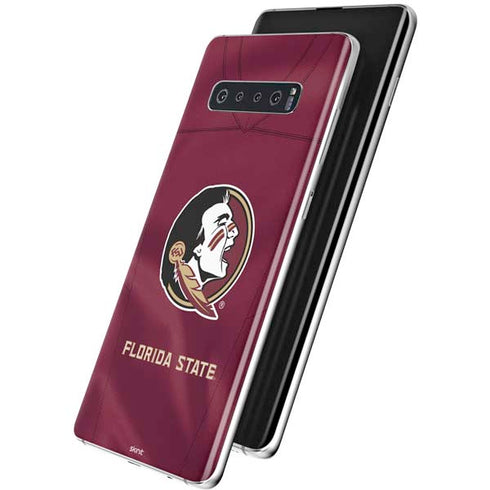 Florida State University Red Jersey Galaxy S10 Plus Skin