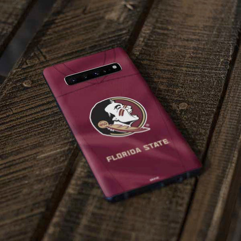 Florida State University Red Jersey Galaxy S10 Plus Skin